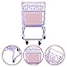 Toddmomy 1pcs Mini Supermarket Handcart,Mini Metal Shopping Cart Supermarket Handcart Shopping Utility Cart Storage Toy Holder,Purple