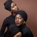 Head Wraps for Women - African Head Scarf Turban Long Hair Head Wrap Scarf Soft Stretch Headwrap