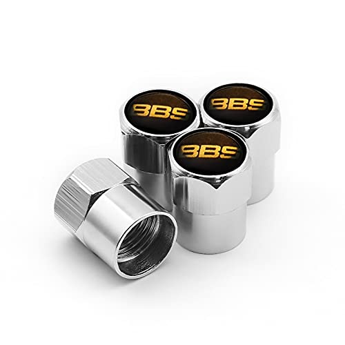 Amazon Co Jp 車エアバルブキャップ 自動車用電源bbs Rm Rz Rg Rsカースタイリングデコレーションと互換性のある タイヤバルブキャップ装飾 防塵 バルブキャップ Color Silver 車 バイク