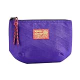 Rough Enough Small Cosmetic Bag for Purse Travel Makeup Bag for Women Girls with Zipper Toiletry Pouch Case Organizer Essentials Accessories Purple