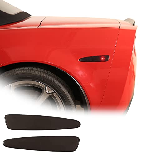 Car Rear Tail Foglights Lamp Frame Cover For Chevrolet Corvette