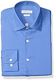 Perry Ellis Men's Slim-Fit Wrinkle-Free Solid Twill Dress Shirt