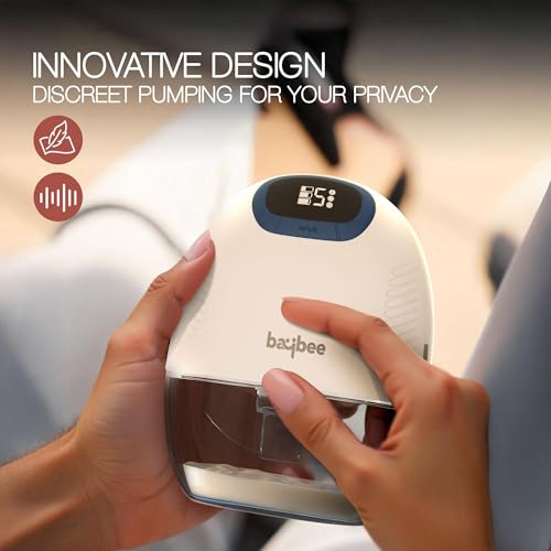 Image of Wearable Electric Breast Pump for Mothers | Portable Breast Milk Pump with 3 Modes & 9 Suction Levels | Breast Pump Electrical Machine with Lactation Experts & Massage Mode