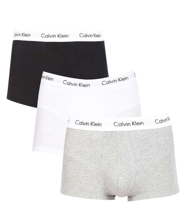 Calvin MENWEARLuxury Men Trunk (Grey,Black, White Pack of 3)