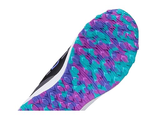 New Balance Tênis de corrida infantil Fresh Foam 650 V1 com cadarço, Ímã/índigo elétrico/rosa cósmic