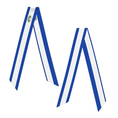 El Salvador Salvadorean Flag Lightweight Women's Fashion Scarf - Versatile Printed Scarf for Daily Wear, Office & Parties2