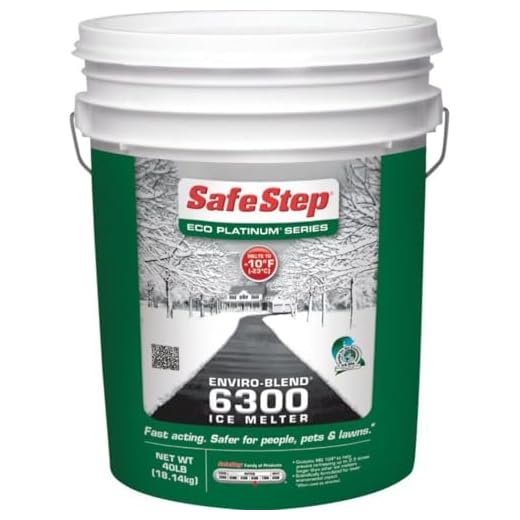North American Salt 56840 Power 6300 Enviro-Blend Ice Melter, 40-Pound