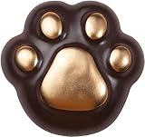 引き出し 取っ手 つまみ キャビネット 取手 ハンドル ツマミ 頑丈 耐久性 防錆 錆びにくい 多機能 陶器 ファッション 持ち手 食器棚 戸棚 本棚 トイレ ドア 用 1個入り かわいい 猫の足 ブラウン