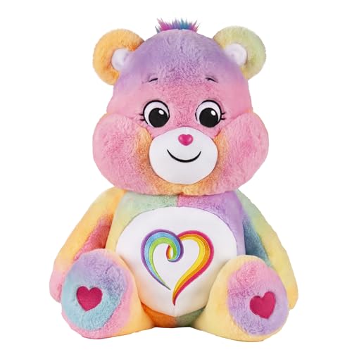 Care Bears 22067 24 Inch Jumbo Plush Togetherness Bear, Collectable Cute Plush Toy, Giant Teddy Bear, Cuddly Toys for Children, Soft Toys for Girls, Big Teddy Suitable for Girls and Boys 4 Years +