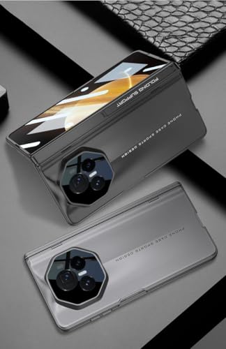 Coque Huawei Honor Magic V3 robuste antichoc argent avec protège charnière