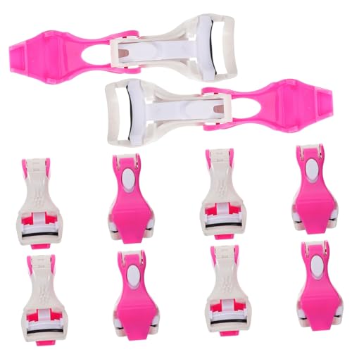 SOESFOUFU 10pcs Eyelash Curlers Portable Lash Curling Tools Eyelash Curler Refills