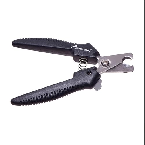 Alicate de Unha para Pets, Aço com Cabo Vinílico, 16 cm, Preto