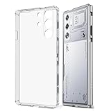 For ZTE Nubia REDMAGIC 10Pro ケース Red Magic 10 Pro+ カバー 【Kibnco】クリア 衝撃吸収 ソフトカバー 透明TPU シリコン 耐衝撃 防塵 指紋黄変防止 薄型 落下防止 全面保護 対応