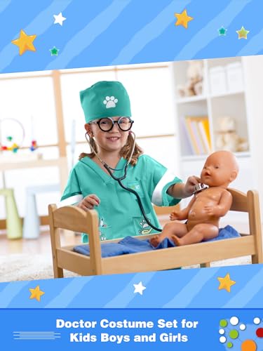 Set 6 Pzs Disfraz Niños Veterinario miniatura 6