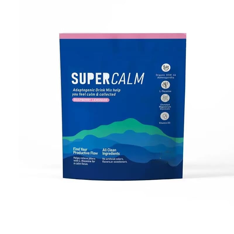 Mezcla de bebida en polvo de glicinato de magnesio Calm