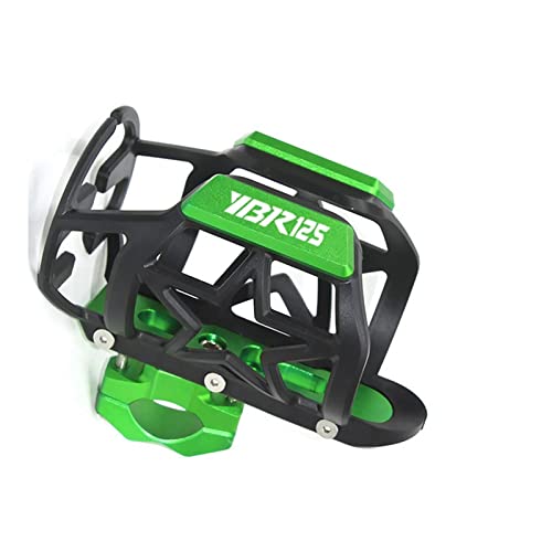 �o�C�N�A�N�Z�T���[ �ɓK�����郄�}�n YBR 125 250 XVS950 SCR950 YBR125 YBR250 XVS 950 SCR �I�[�g�o�C�A�N�Z�T���[�h�����N�J�b�v�z���_�[���{�g���}�E���g�A���~(Green-YBR125)