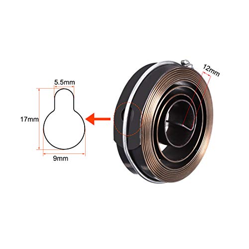 Sourcingmap - Molla di ritorno per trapano, molla