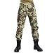Produktbild Herren Frösche Schlank Passen Tarnung Airsoft T Shirt Hose Sets Langarm Camo Armee Festlich Top Bw Feldhose Outdoor Camping Uniform (Color : Hose Grün Pythonmuster, Size : 36)