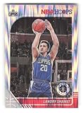2019-20 Hoops Premium Stock Flash Prizm #83 Landry Shamet Los Angeles Clippers NBA Basketball Trading Card