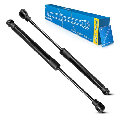 PHILTOP Convertible Top Stowage Compartment Lid Strut Lift Supports Shock Struts 2096900056 – Compatible with 2006-2009 Mercedes-Benz CLK350, 2004-2005 CLK320, 2004-2006 CLK500/CLK55 AMG, Set of 2