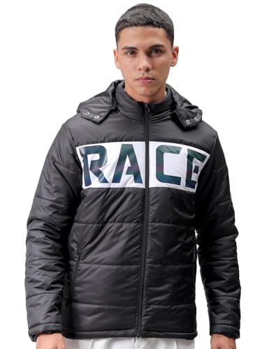 Image of The Indian Garage Co Men's Polyester Standard Puffer Jacket