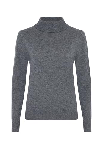 Image of Style & Republic Women's 100% Cashmere Slim Turtleneck Pullover Sweater