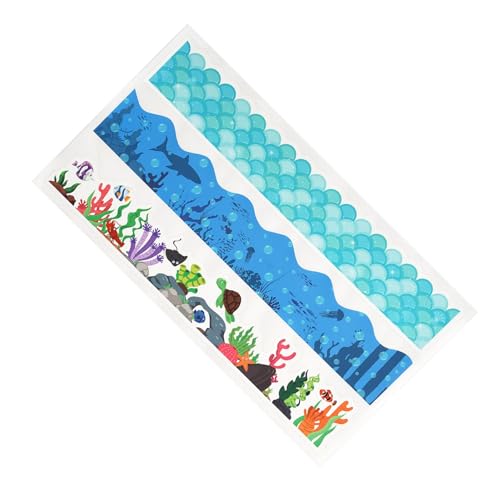 Straight Bulletin Board Border Chalkboard Borders Sticker Bulletin Border Trimmer Poster Boards Decors Removable Trim Decoration