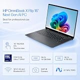 HP omnibook x 16″ (omnibook) technical specifications