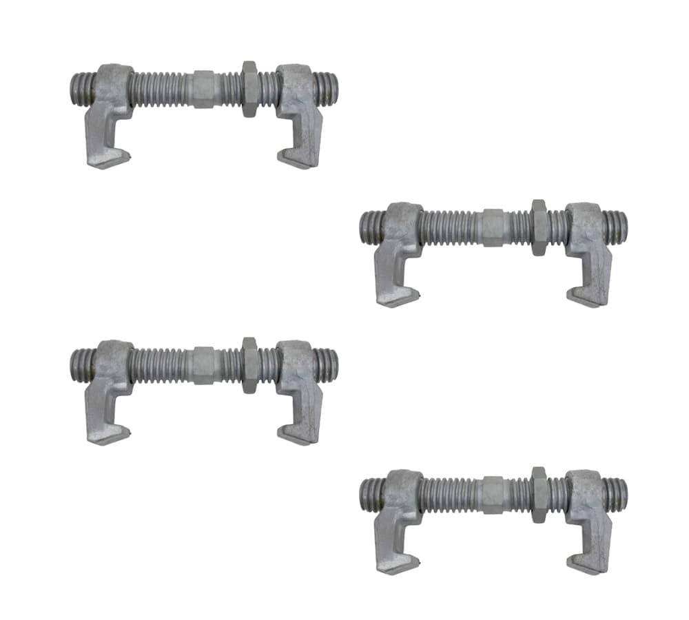 Mytee Products (4 Pack) SEA Rail Shipping Container Bridge Fittings Clamp - 260 mm Clamp - Used to Connect Shipping Containers Together