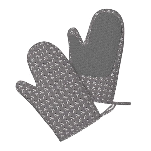 Karate-Highkick-Icon ensemble de four résistant chaleur lavable gant manique cuisine - 4