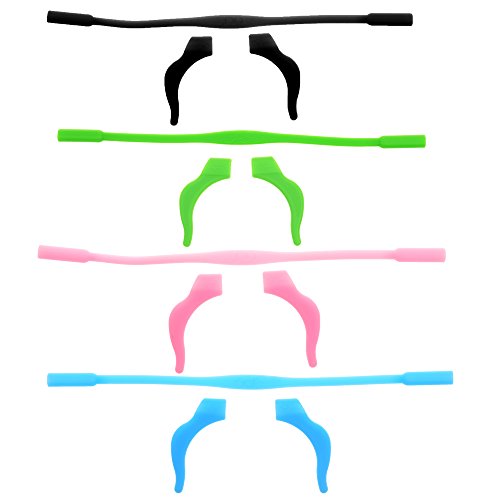 BCP Set of 4 Silicone Kid Children's Eyewear Glasses Neck Retainers Eyeglass Glasses