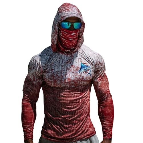 Sudadera de protección solar 50+ para pesca y gimnasio con manga larga transpirable