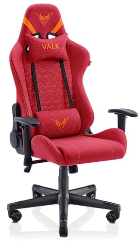 VALK Nyx Tela - Silla Gaming Tela Transpirable Silla Gamer Ergonomica,...