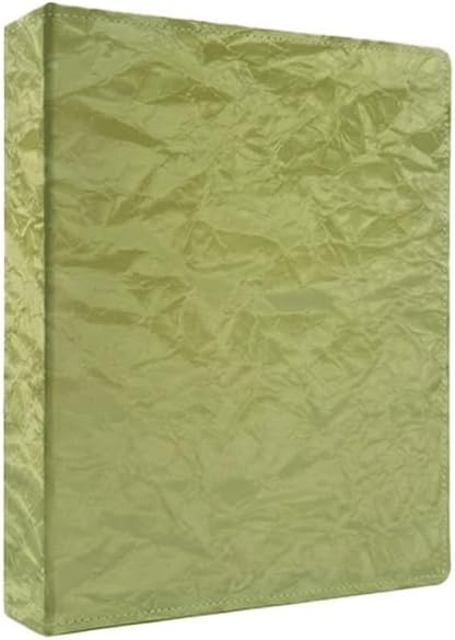 PU Leather Three Hole Loose Mleaf Folder with Card Booklet for Photo Album Storage