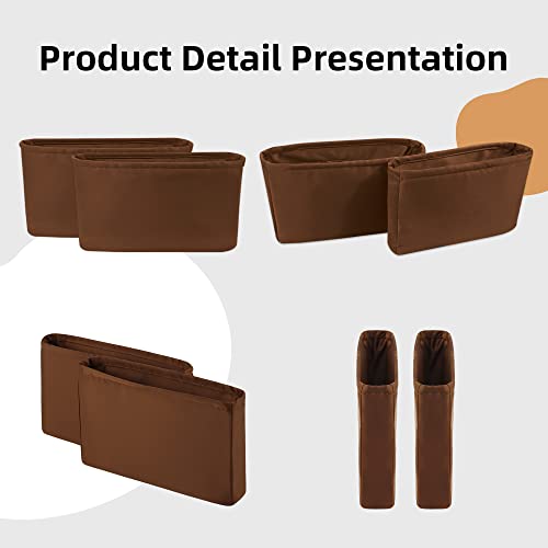 Dgaz Silk Purse Organizer Insert Fits Constance 19/24 ，Silky Smooth Bag Organizer，Luxury Handbag & Tote Shaper（Gold，C19） #TOP6