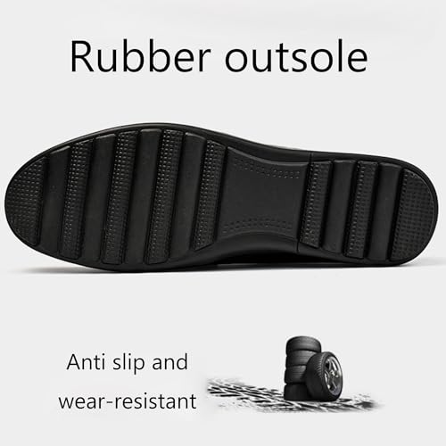 Mens Casual Loafers Shoes Breathable Slip-on Shoes Walking Business Sneakers Comfortable Driving Work Ofice Dress Shoes3