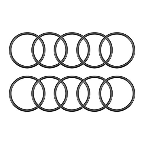 Sourcing Map 10er Nitrilkautschuk Dichtungsringe 37mm