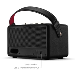 Marshall Kilburn III Portable Bluetooth Speaker - Black & Brass (Renewed) — photo 5 of 6