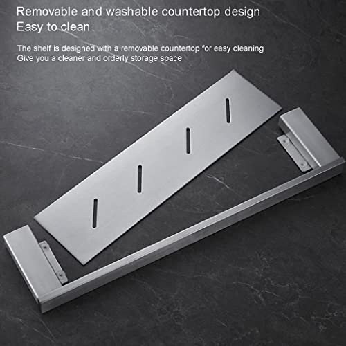 Étagères panier de douche suspendues et support rangement lavabo - 4