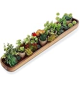 Creekview Home Emporium Dough Bowl for Decor - 30 Inch Long Wooden Tray Baguette Trough - Acacia ...