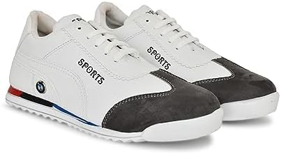 Men's Swade Synthetic Stylish Casual Sneakers Lace up Lightweight Sports Shoes for Running, Walking.