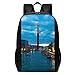 Produktbild Venice Italy The City Business Laptop-Rucksack, widerstandsfähige Tasche, Tagesrucksack, passend für 43,2 cm (17 Zoll) Computer / Notebooks, lässiger Tagesrucksack
