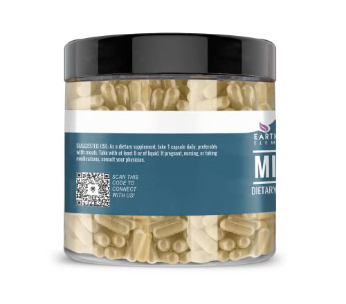 Earthborn Elements Milk Thistle 200 Capsules, Pure & Undiluted, No Additives #TOP22