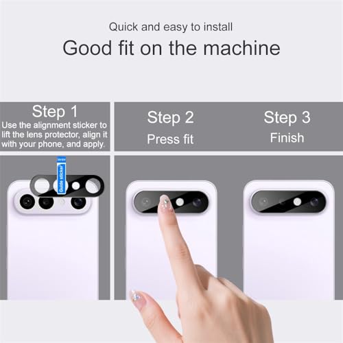 Image of FabeKee Compatible With vivo X300 FE 5G / S50 Pro mini 5G Camera Lens Protector Tempered Glass HD Clear Full Cover Lens Film