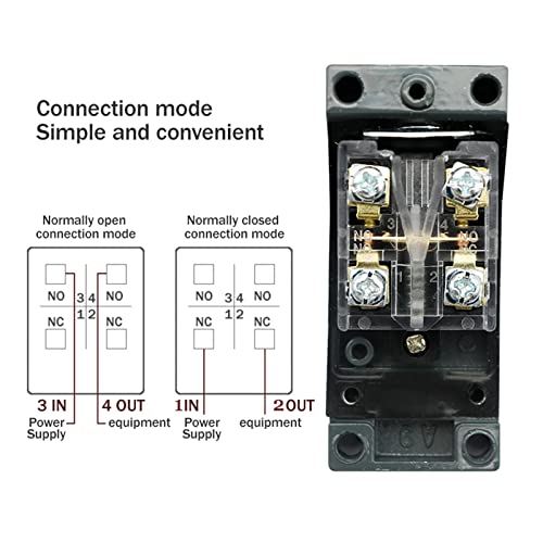 Interrupteur fin de course AC 250V ME-8104 rotatif pour commande de position - 5