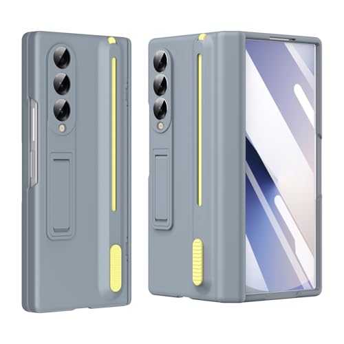 Protection Galaxy Z Fold 4 intégrale coque rabat béquille et stylet