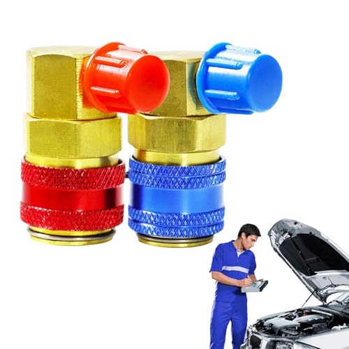 Adaptador De Conexión Rápida | Accesorios de Tubería & Adaptadores de Enchufe para Sistemas de Aire Acondicionado - Accesorios Versátiles AC para Profesionales Principiantes y