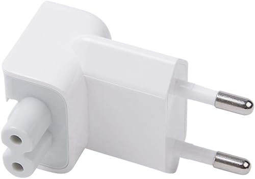 Miniatura 3 de Adaptador de CA para Europa, adaptador de cargador de viaje para Mac Book MacBookteléfonoPod Adaptador de corriente alterna (paquete de 2)