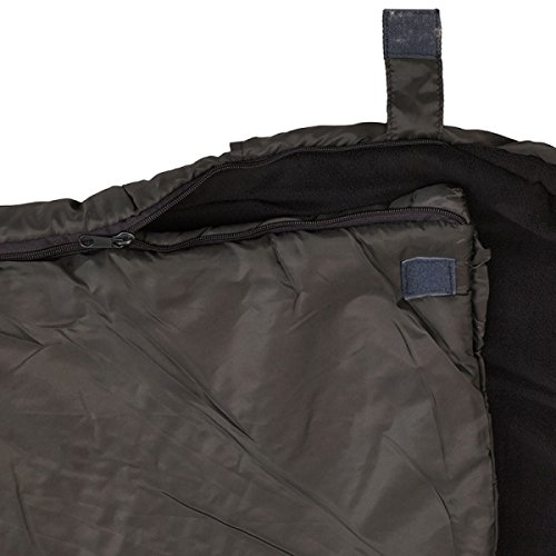 NGT 3 Season Micro Fibre Fleece Gefütterter Schlafsack, grün, Einheitsgröße