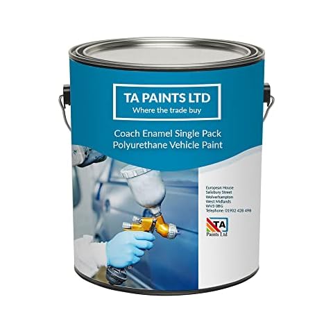 TA Paints PU Professional Coach Enamel Chassis Primer Paint (2.5 Litres, Grey Oxide) Suitable for Car, Military, Vans, Off Road, Agricultural and Commercial Vehicles Cover
